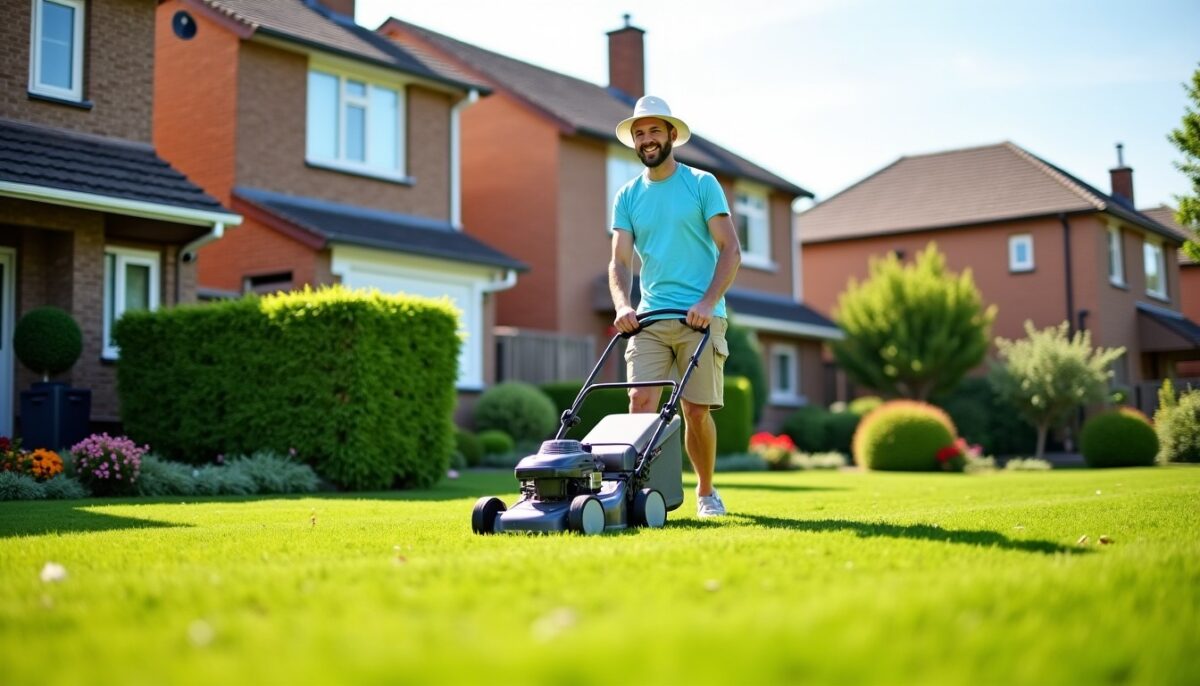 Tondre la pelouse le dimanche : bienfaits et conseils essentiels à ne pas négliger